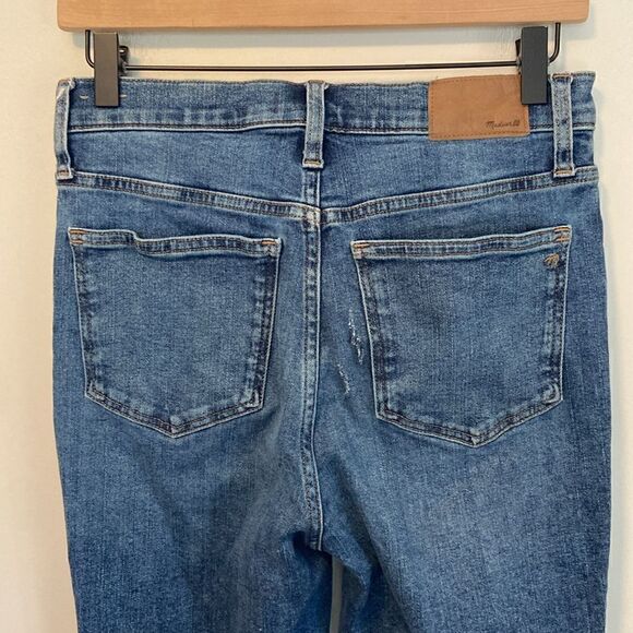 Madewell Medium Wash High Rise Cali Demi Boot Jeans Size 27 - Picture 5 of 11